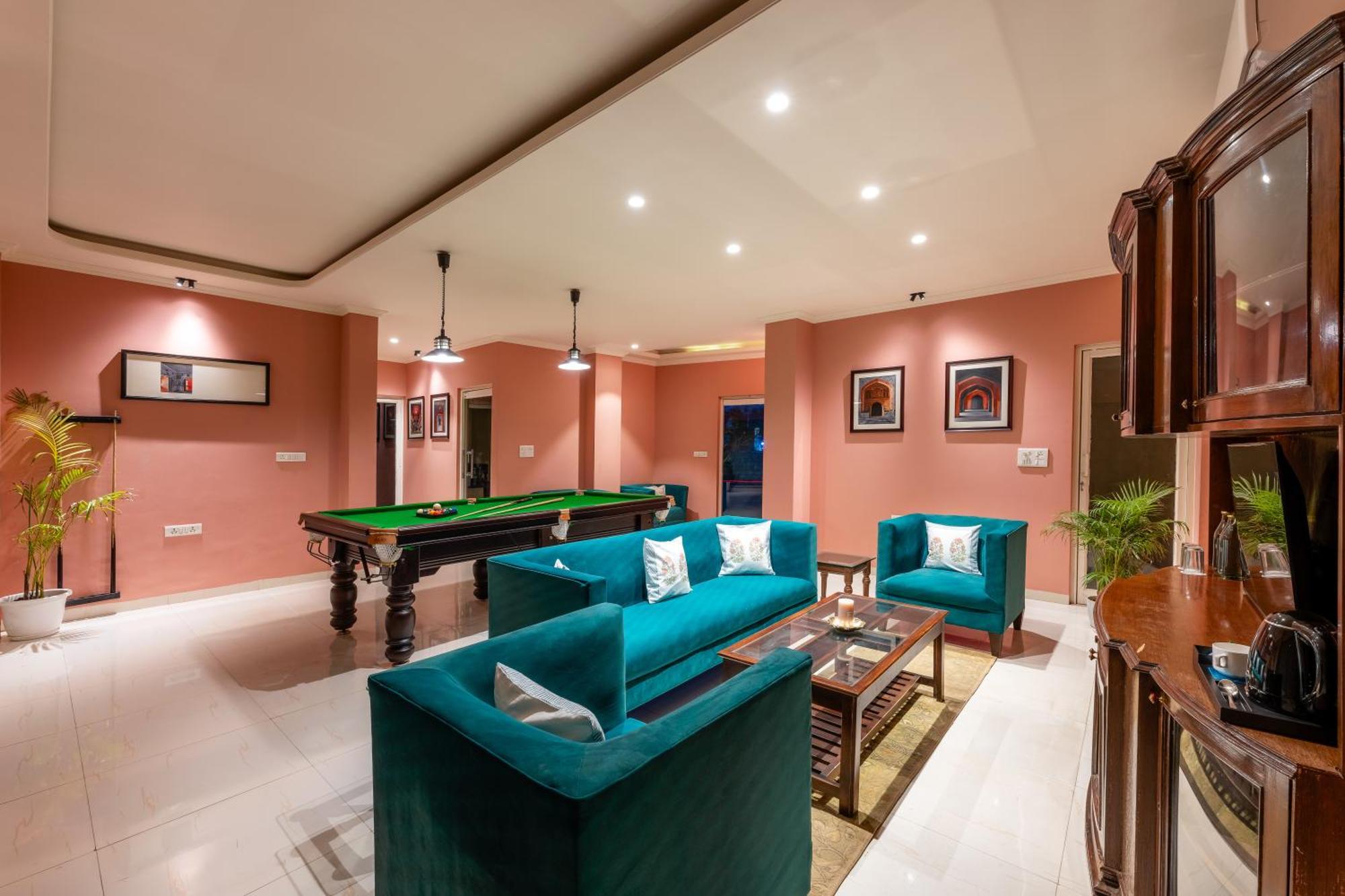 Nine Palms Villa Джайпур Екстериор снимка